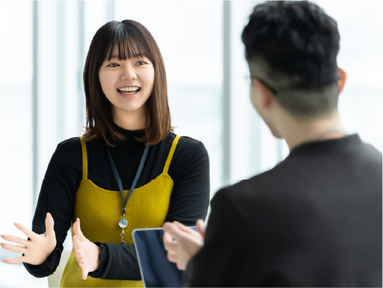 ただ話を聴くだけで終わらない支援のイメージ