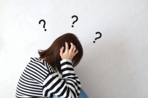 HSPで悩む女性