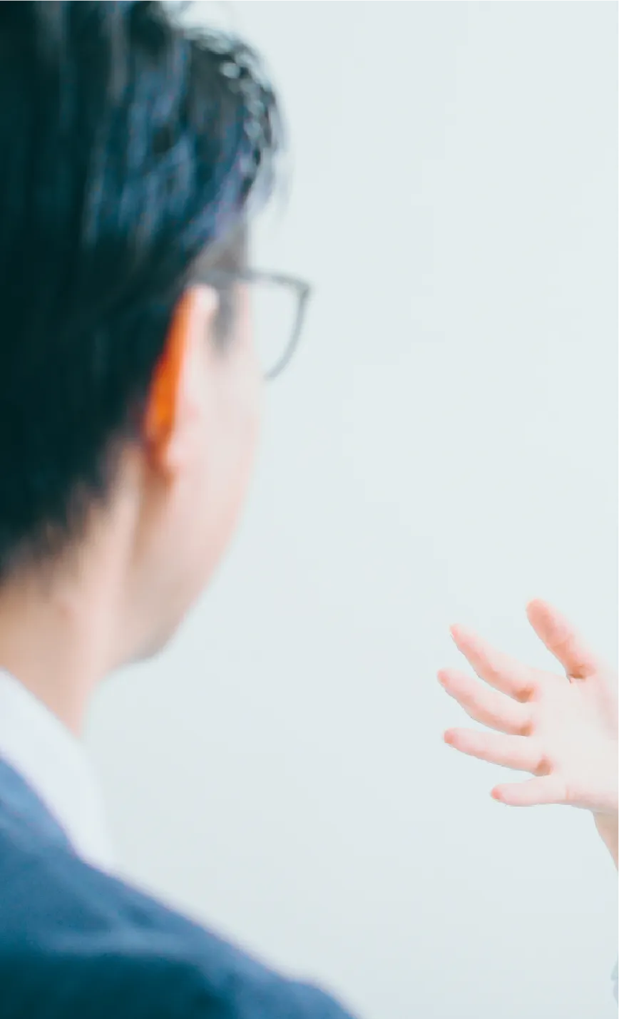 カウンセリングの様子