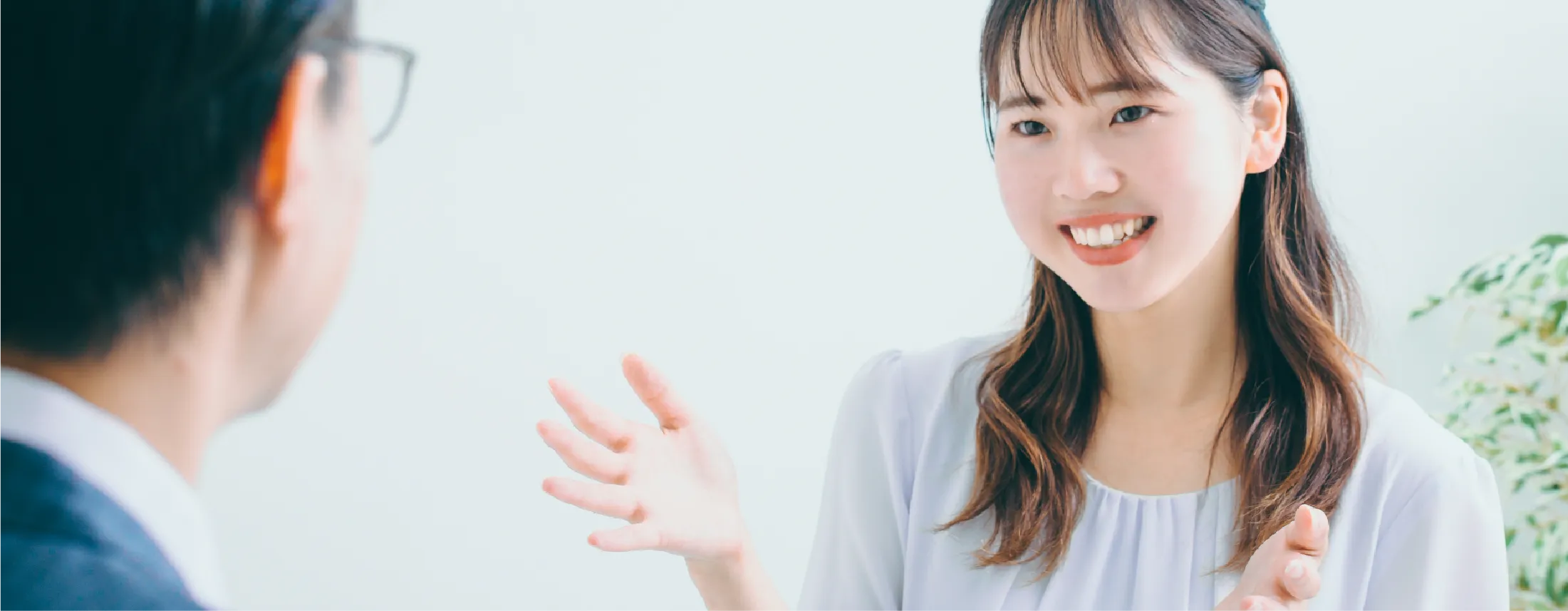 カウンセリングを受ける女性